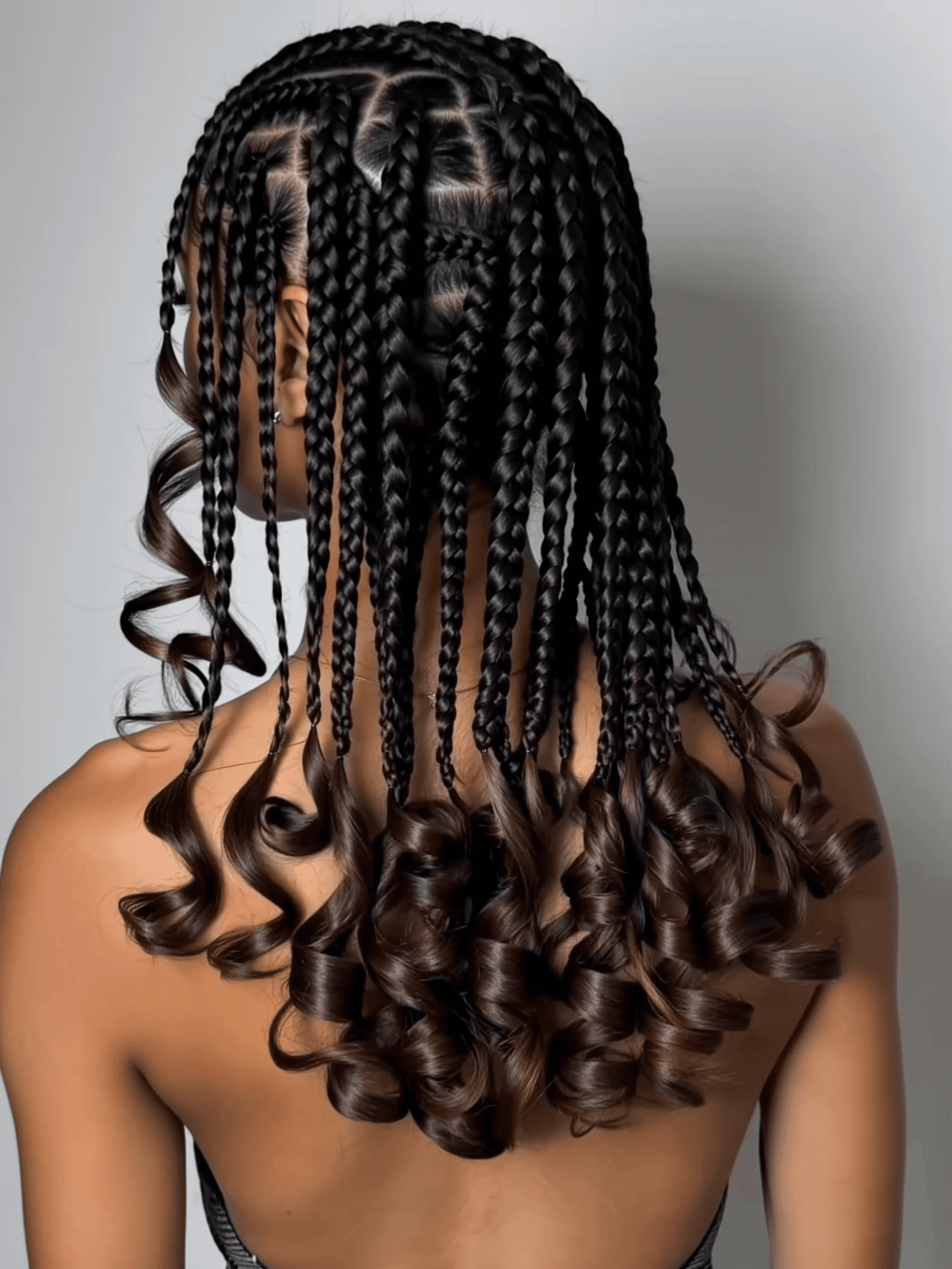 Boho Knotless Braids